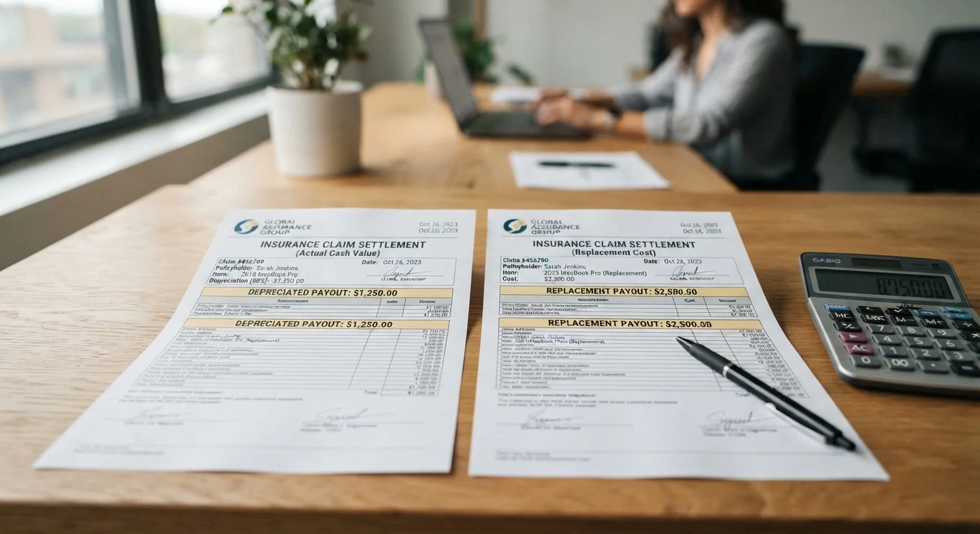 Actual Cash Value vs. Replacement Cost Coverage