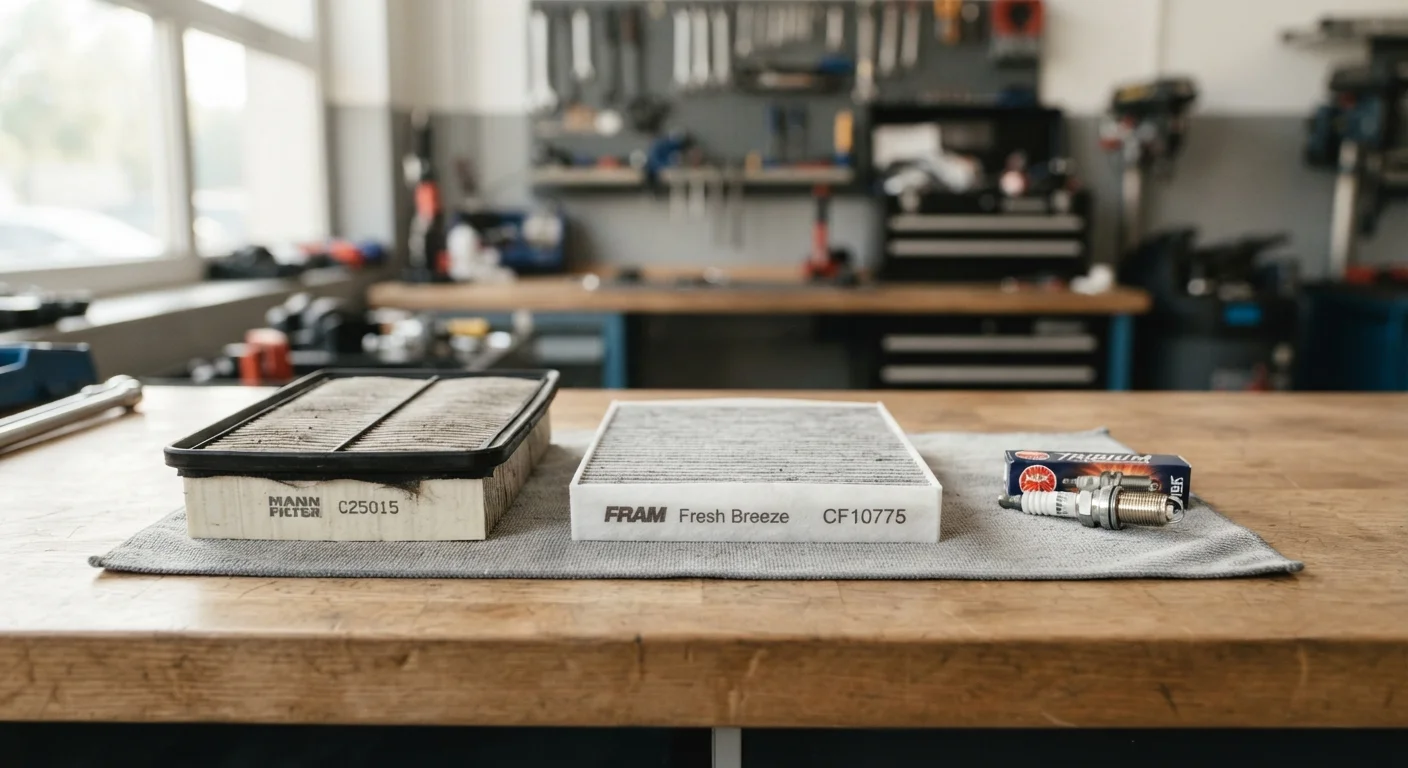 Air Filters, Cabin Filters, and Spark Plugs: Small Parts With a Big Impact
