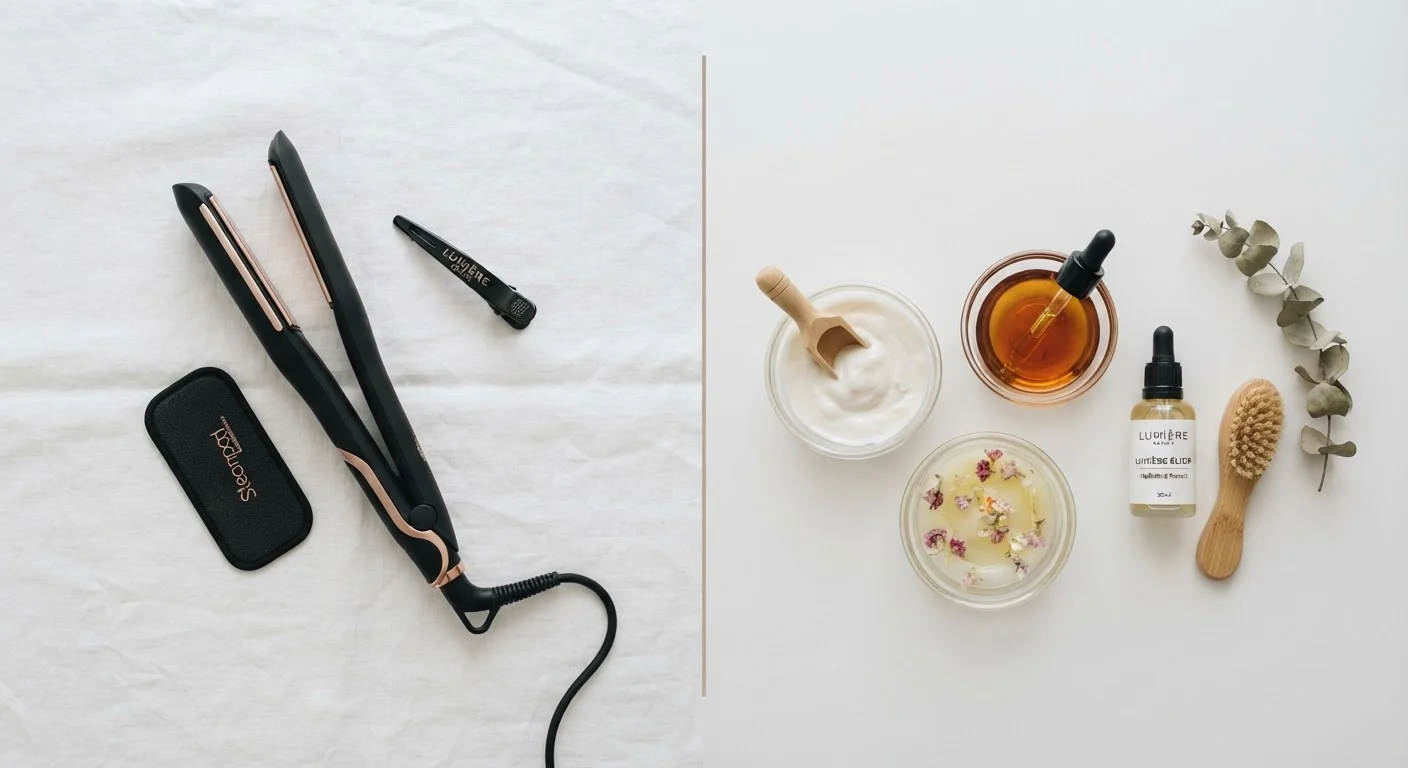 Chemical Treatments vs. Heat Tools: Two Paths to Straight Hair Compared