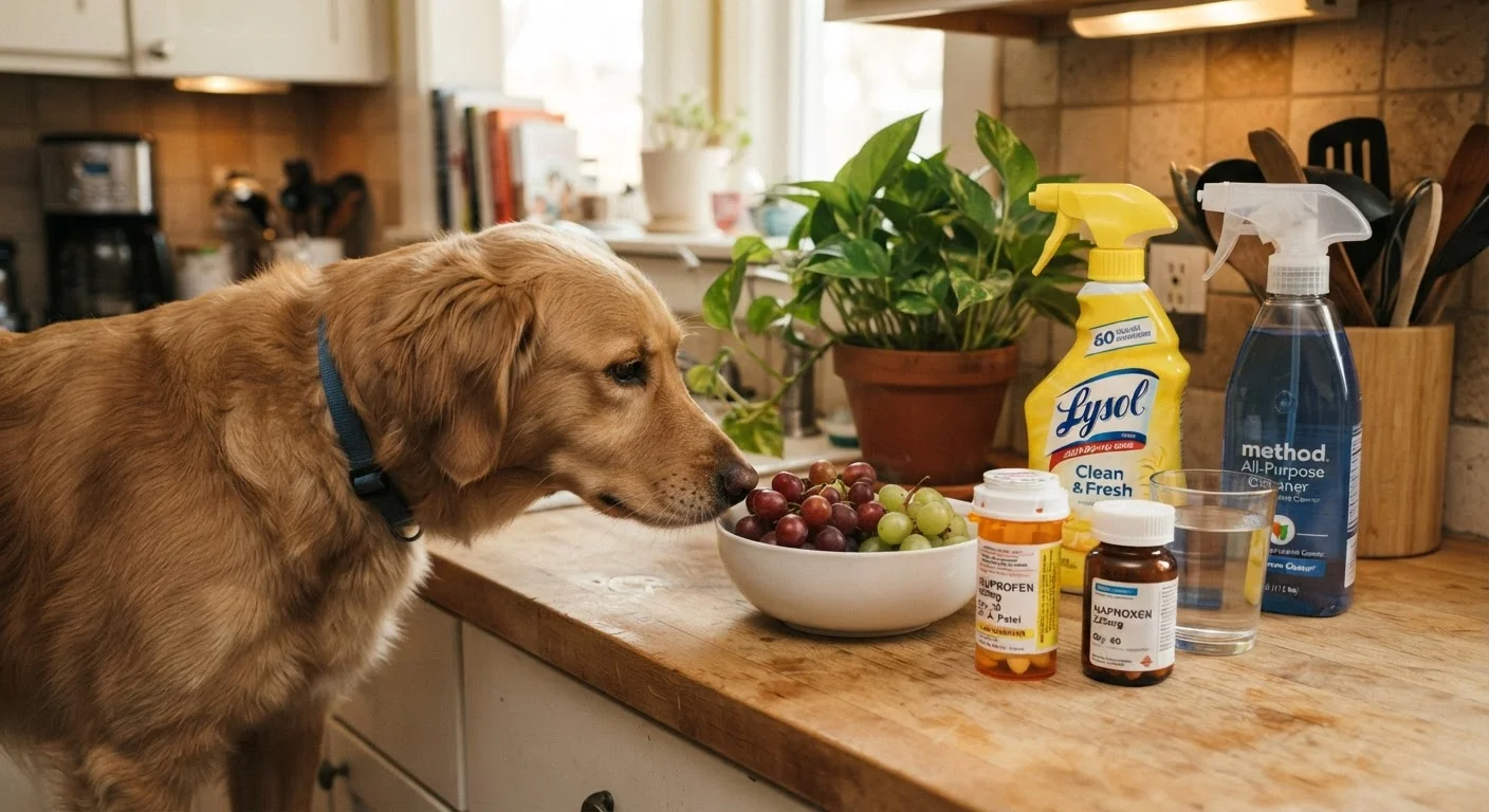 Household Substances That Are Toxic to Pets