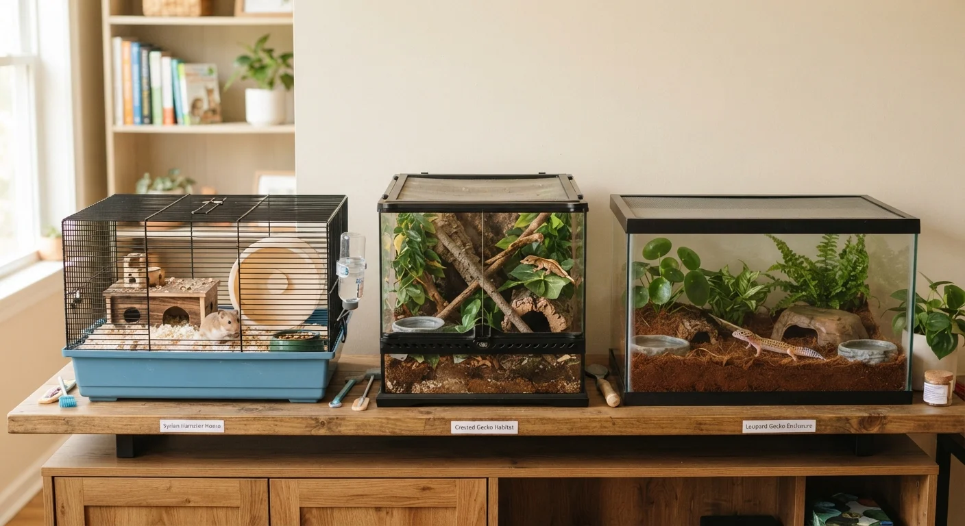 Housing Options for Small Pets: Cages, Tanks, and Enclosures Compared