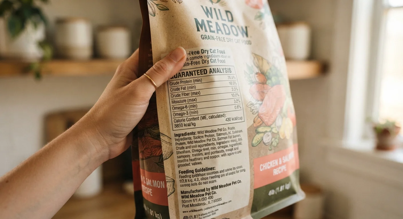 Reading a Pet Food Label Without Getting Lost in the Fine Print