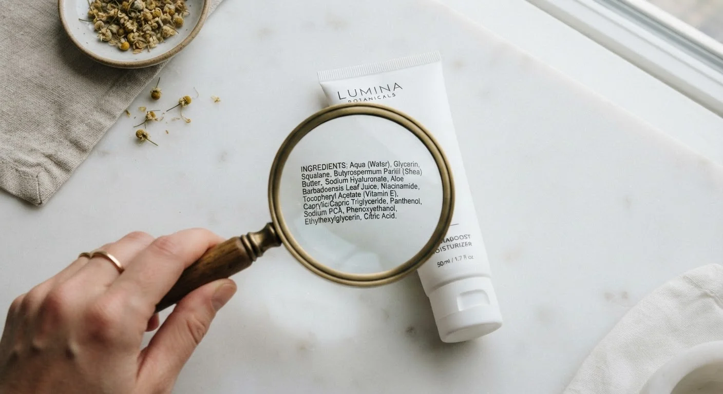 Reading a Skincare Label Without Getting Lost