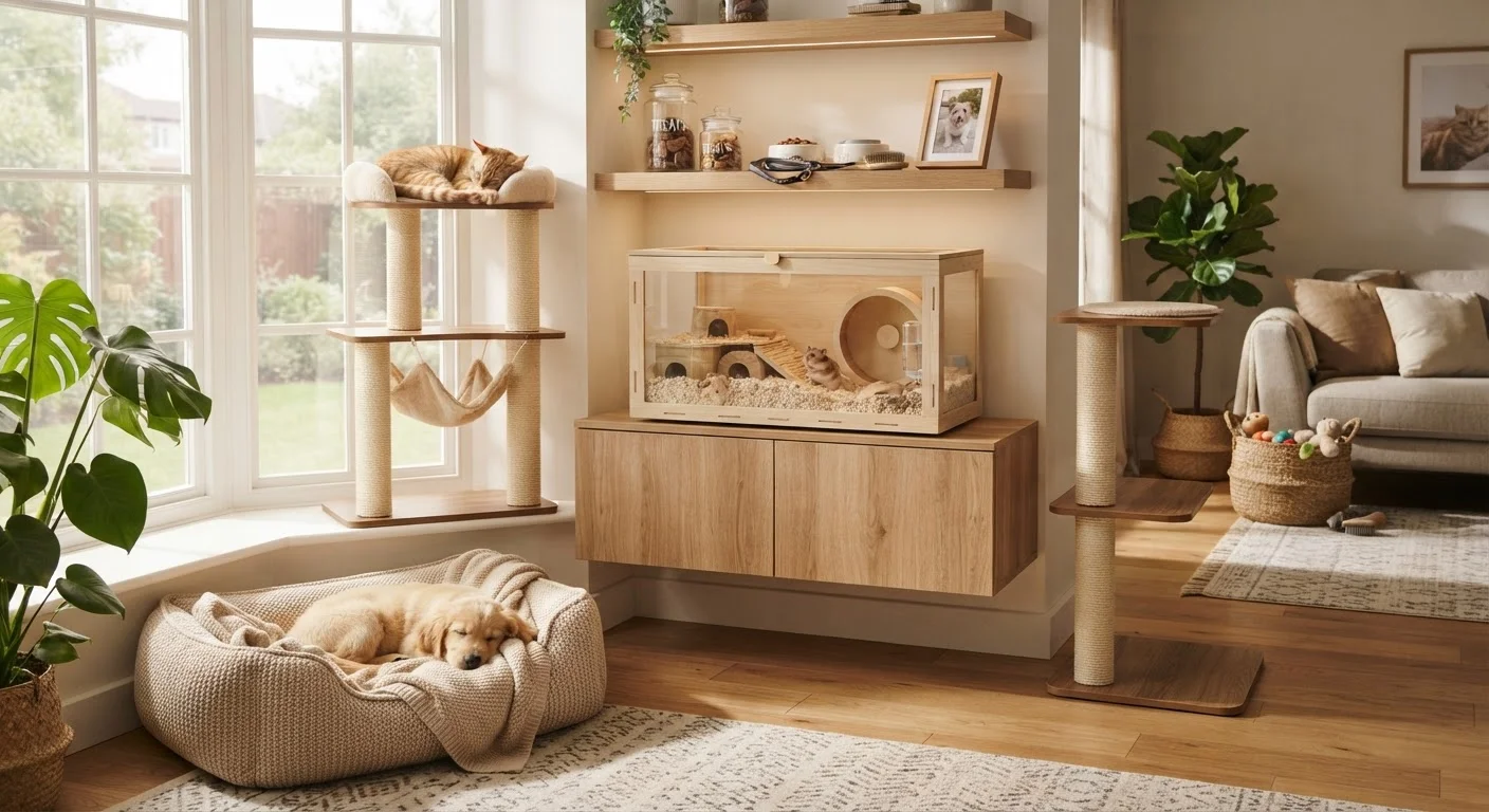 Setting Up a Safe, Comfortable Space for a New Pet