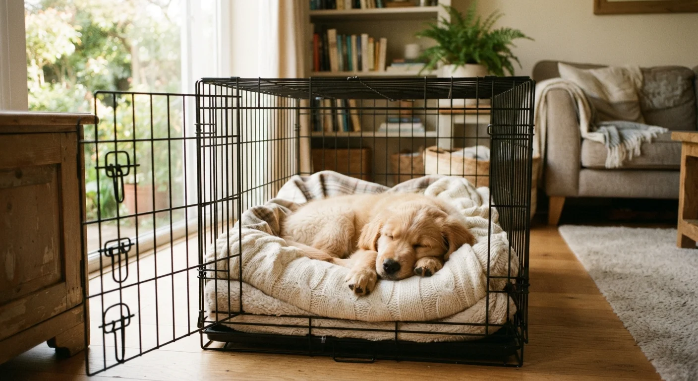 The Case For and Against Crate Training Dogs