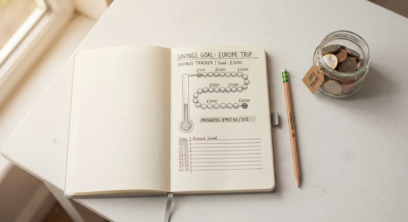 Tracking Progress Toward a Savings Goal Without Losing Motivation