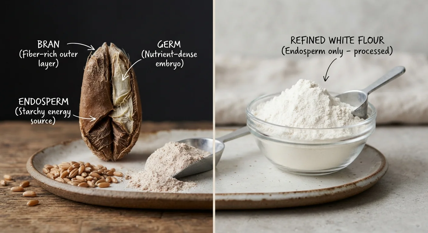 Whole Grains vs. Refined Grains: What Changes When You Process a Kernel