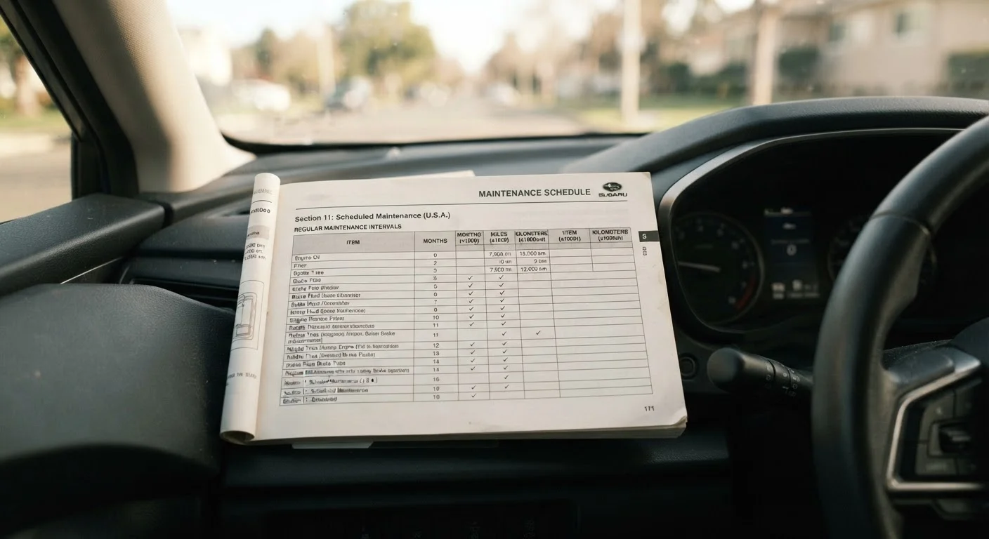 Your Car's Maintenance Schedule, Explained