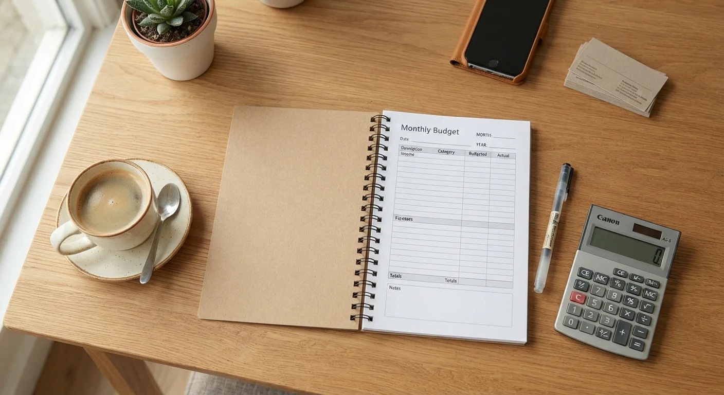 Your First Monthly Budget: A Step-by-Step Walkthrough